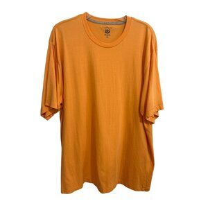 Club Room Men's Orange 100% Cotton Short Sleeve T-Shirt, Size XL